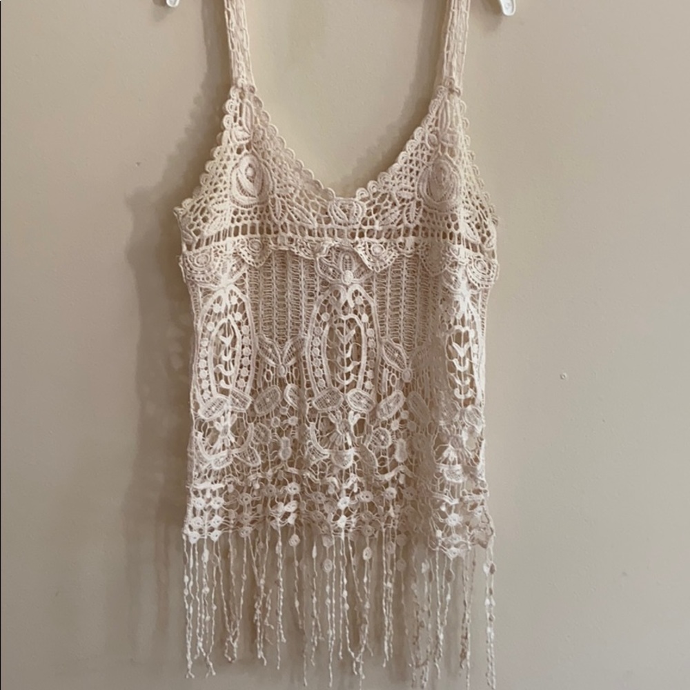 Bohemian Crochet Tank